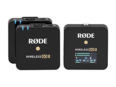 Rode Wireless Go II 3'lü Mikrofon - G