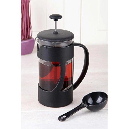 350 ml Ölçekli Bitki Çayı  Filtre Kahve Bardağı Bardağı Frech Press