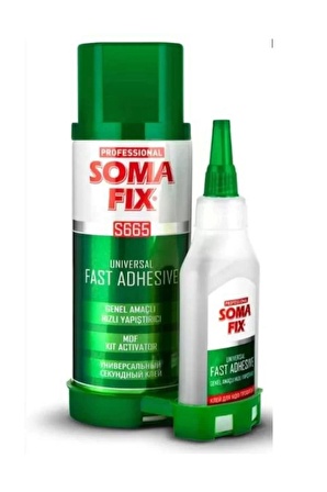 Soma Fix S665 Genel Amaçlı Hızlı Yapıştırıcı 400ml 100gr