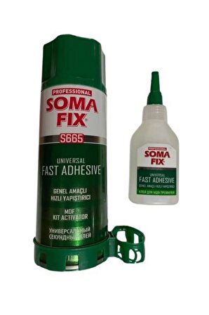 Soma Fix S665 Genel Amaçlı Hızlı Yapıştırıcı 400ml 100gr