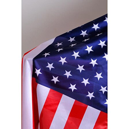 Amerika ABD Milli Gönder Bayrağı Raşel Kumaş Dijital Baskı
