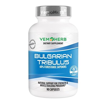 VEMOHERB Bulgarian Tribulus 800 mg 90 Caps.
