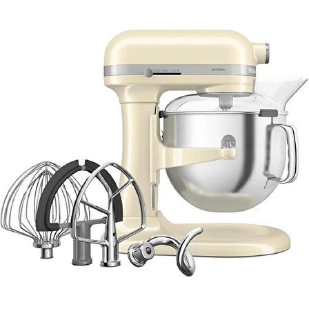 KitchenAid 5KSM70SHXEAC 6,6 L Kaldırılabilir Kaseli Stand Mikser - Almond Cream