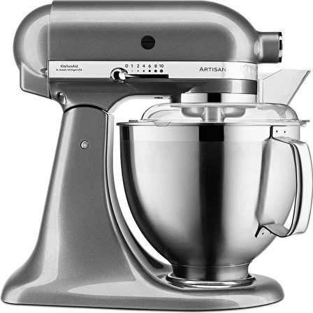 Kitchenaid 5KSM185PSEMS Artisan 4.8 Lt Mutfak Şefi - Medallion Silver