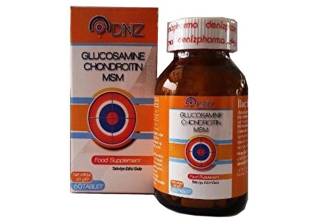 Dnz Glucosamine Chondroitin Msm 60 Tablet 8699956000046