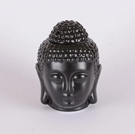 Siyah Buddha Seramik Buhurdanlık