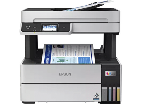 Epson Ecotank L6490 Wi-Fi + Tarayıcı + Fotokopi + Faks Renkli Çok Fonksiyonlu Tanklı Mürekkep Püskürtmeli Yazıcı