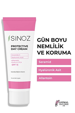 Sinoz Nemlendirici Gündüz Bakım Kremi Spf15 - 50 Ml