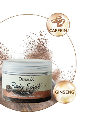 Derminix Body Scrub  Kahve 300 ml