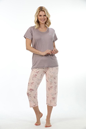 Etoile Bambu Kadın Kapri Takım Pijama 71025