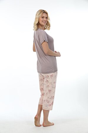 Etoile Bambu Kadın Kapri Takım Pijama 71025