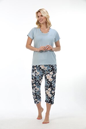 Etoile Bambu Kadın Kapri Takım Pijama 71036