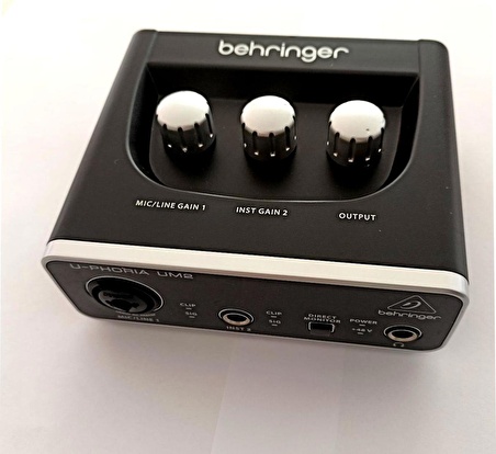 İkinci el BEHRINGER UM2 2 Kanallı USB Ses Kartı