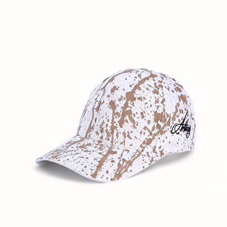 Benzersiz Kahverengi Boyalı El Yapımı Beyzbol Şapkası 1-C Brown