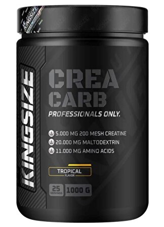 Kingsize Nutrition Crea Carb 1000 Gr