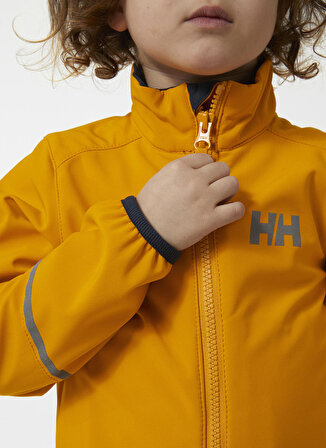 Helly Hansen Sarı Erkek Çocuk Kapüşonlu Uzun Kollu Kayak Montu HHA.41761-HHA.328  JR SUMMIT JACKET