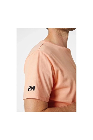 Helly Hansen SHORELINE T-SHIRT 2.0 Pembe Erkek Tshirt