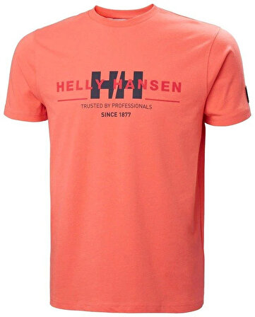 Helly Hansen RWB GRAPHIC T-SHIRT Pembe Erkek Tshirt