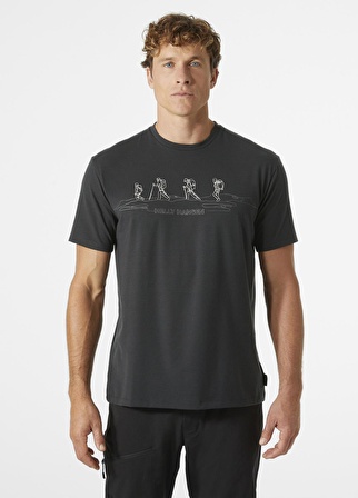 Helly Hansen Skog Recycled Graphic Erkek T-Shirt