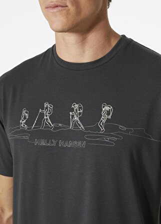 Helly Hansen Skog Recycled Graphic Erkek T-Shirt