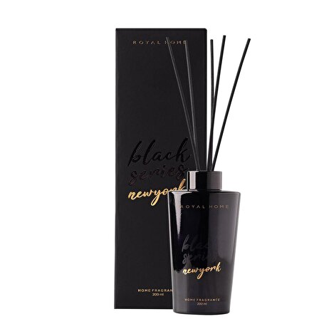 Newyork Black series çubuklu oda parfümü 200 ml