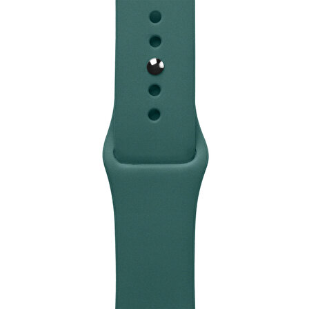 Winex 42-49mm Yeni Nesil Apple Uyumlu Akıllı Saat Kordonu Silikon Yeşil