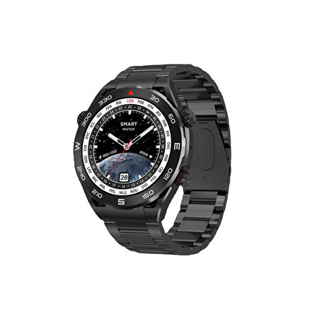 Winex 2024 Watch SK4 Ultimate Android İos HarmonyOs Uyumlu Akıllı Saat Siyah