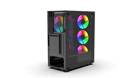 Inca Emg-15XN 4X1200mm Kumandalı ARGB Fan Gaming Computer Case