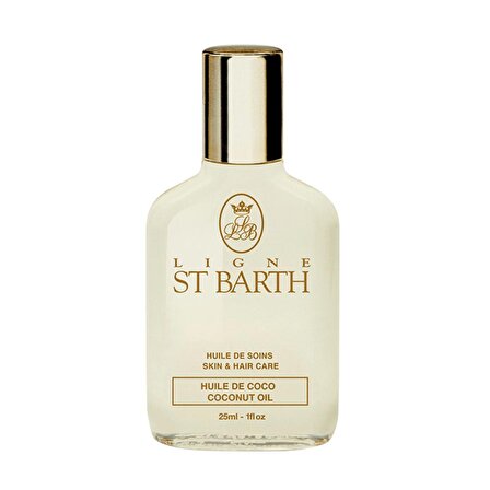 ST BARTH Ligne St. Barth Coconut Oil - Soğuk Sıkım Saf Hindistan Cevizi Vücut Saç ve Bronzlaşma Yağı
