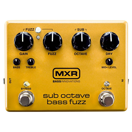 MXR M287 Sub Octave Bass Fuzz Pedalı