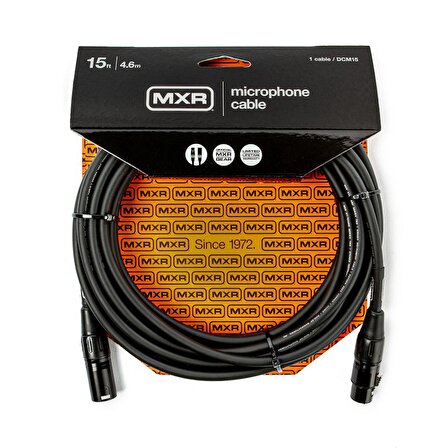 MXR DCM15 15 FT Microphone Cable Mikrofon Kablosu (4,6 Metre)