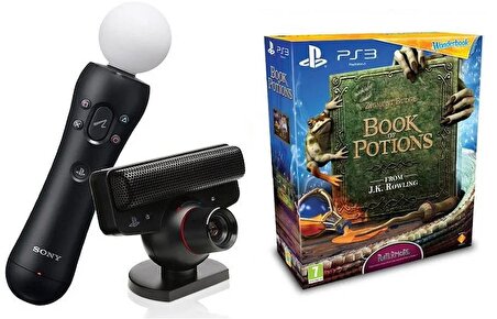 Wonderbook Book Of Potions Kıtaplı Oyun + Move Kol + Kamera - Teşhir Ürün