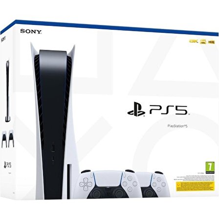 Sony PlayStation 5 Diskli Konsol ve 2. Dualsense Kablosuz Kumanda (Eurasia Garanti)