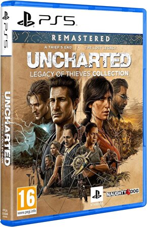 Uncharted Legacy Of Thieves Collection Remastered Ps5 Oyun