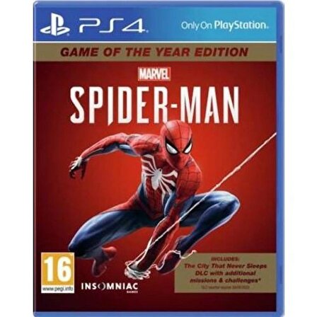 Marvel Spider-Man Game Of The Year Edition Ps4 Oyun