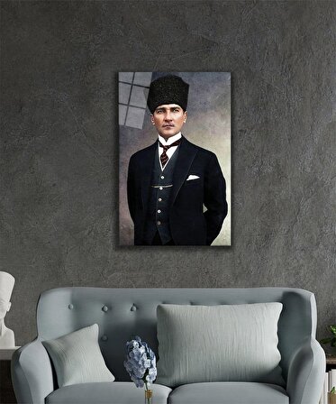  Atatürk  Cam Tablo, Ataturk   
