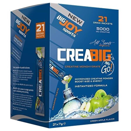  Big Joy Crea Big Go! 21 Drink Packets