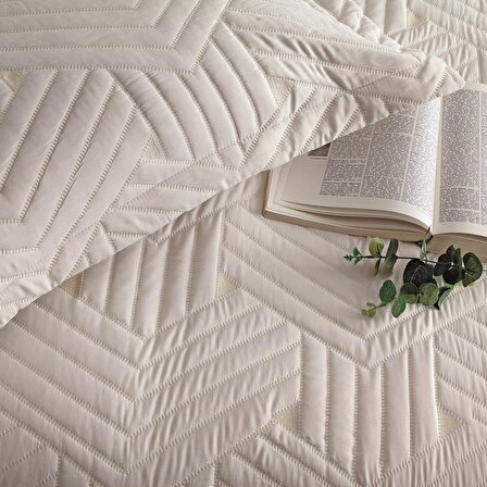 Linens Vita Çift Kişilik Yatak Örtüsü Beyaz