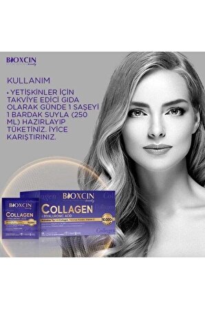 Beauty Collagen Hyaluronic Acid 30 Saşe 11 gr  10.000 mg Kolajen