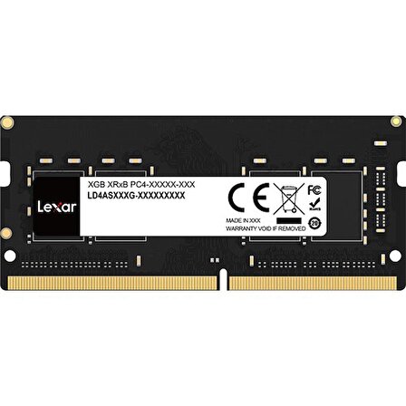 Lexar 32GB DDR4  SODIMM 3200Mhz CL22 1.2V Notebook Bellek LD4AS032G-B3200GSST