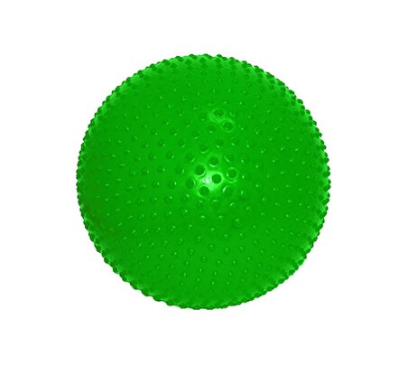 Cando Tırtıklı Pilates Topu - 65 cm - Yeşil