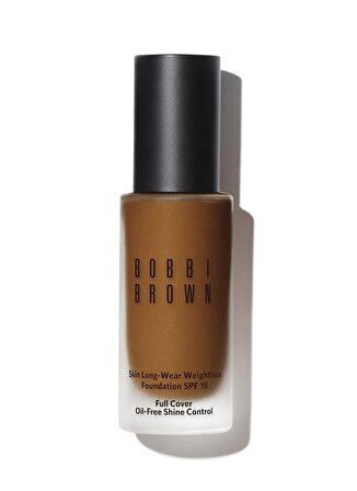 Bobbi Brown Skin Long -Wear Weightless Yağsız Fondöten Doğal Mat Bitiş 30 ml - Warm Almond (W-086 / 6.5)