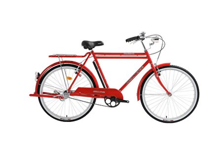 Bisan Roadstar GL 26 Jant 1 Vites V-Fren Şehir Bisikleti Kırmızı