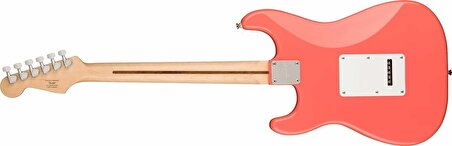 Squier Sonic Stratocaster HSS Akçaağaç Tahitian Coral Elektro Gitar
