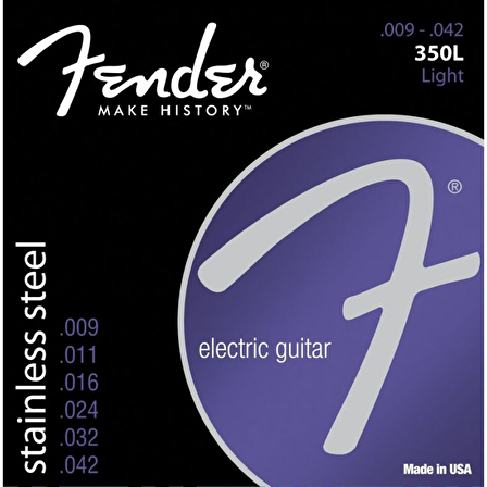 Fender Stainless 350\'s 350L 09-42