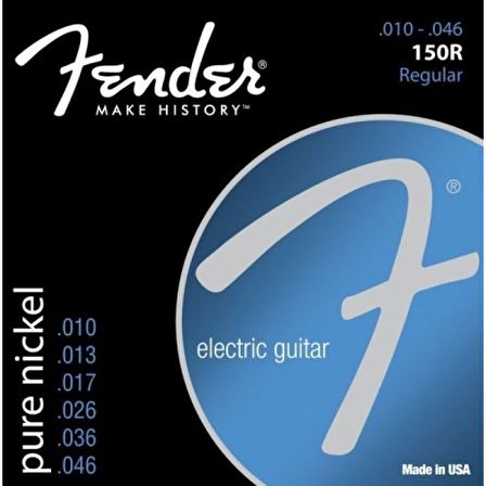 FENDER 150R  Pure Nickel (010-046)  Elektro Gitar Teli