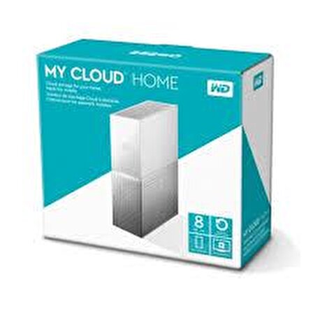 8TB 3.5" My Cloud Home USB 3.0 Beyaz Taşınabilir Disk