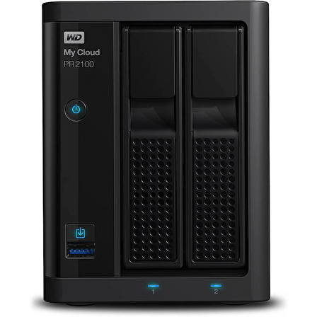 WD My Cloud Pro PR2100 20TB WDBBCL0200JBK-EESN NAS Depolama Ünitesi