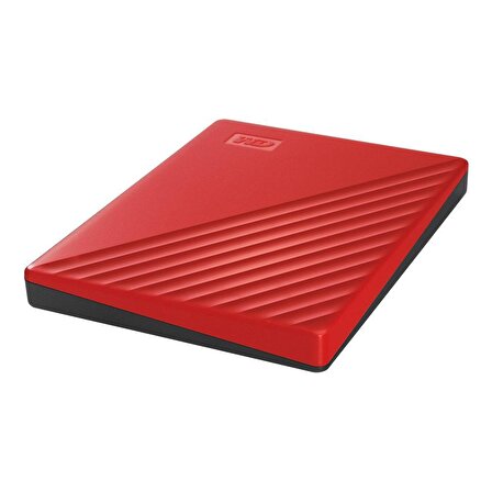 WD My Passport 2TB 2.5 inc USB 3.2 Kırmızı Taşınabilir Disk WDBYVG0020BRD-WESN