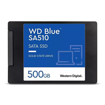 WD Blue S500G3B0A 2.5 İnç 500 GB Sata 510 MB/s 560 MB/s SSD 